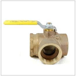 Cw617n Brass 3 Way Ball Valve Cw617n Brass 3 Way Ball Valve