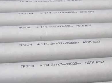 A312 GR TP 304 Stainless Steel Seamless Pipe