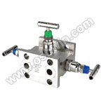 Duplex S31803 3 Way Manifold Valves,H3,Type 4 Direct Mounting Duplex S31803 3 Way Manifold Valves,H3,Type 4 Direct Mounting