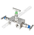 A351 CF8 304 3 Way Manifold Valves,R3,Type 1 A351 CF8 304 3 Way Manifold Valves,R3,Type 1