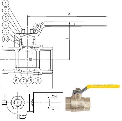 600 Cwp Ball Valve Dimensions and Weights