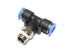 Hydraulic Push Male Tee