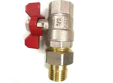Red Brass C23000 Flow Control Ball Valves