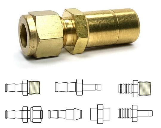 Alloy 230 Hose Fitting