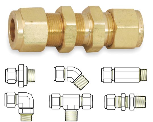 Brass Tube to Male Pipe Thread