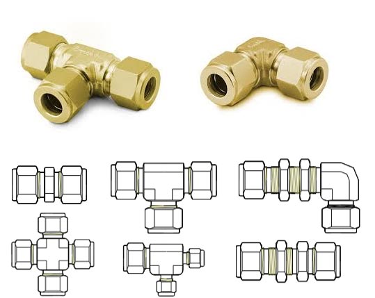 Brass BS - 218 Tube to Tube