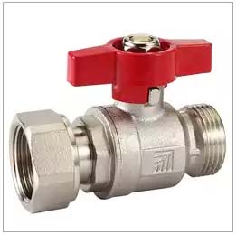 EN331 Gas Brass Male x Female Angle Pattern Ball Valve EN331 Gas Brass Male x Female Angle Pattern Ball Valve