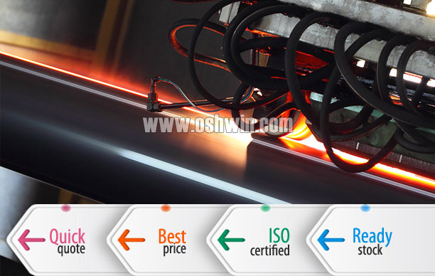 High frequency induction welded steel tubing
