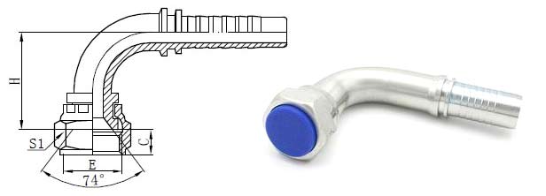 High Pressure JIC Female Elbow Fittings