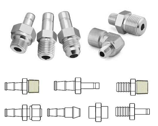 Incoloy 800 Din 1.4876 Hose Fitting