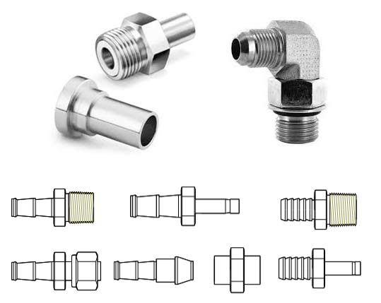 DIN 2.4816 Alloy 600 Hose Fitting