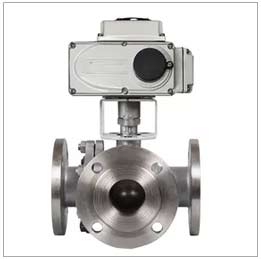 DN80 3 inch CF8M Stainless Steel 3 Way L Port Valve DN80 3 inch CF8M Stainless Steel 3 Way L Port Valve