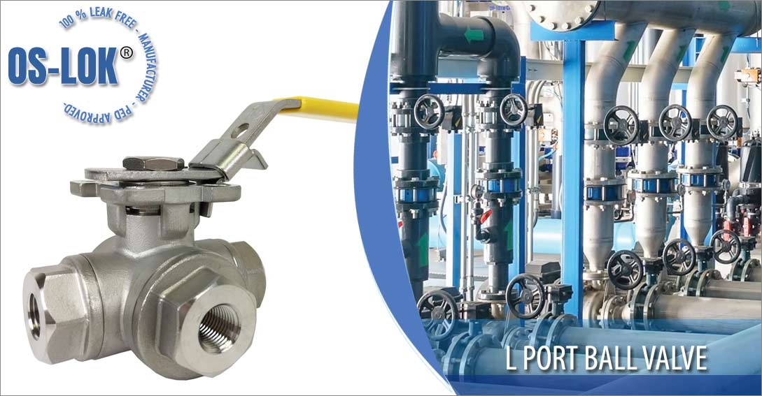 Stainless Steel L Port Ball Valve