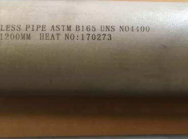 Monel 400 Seamless Pipe Monel 400 Seamless Pipe