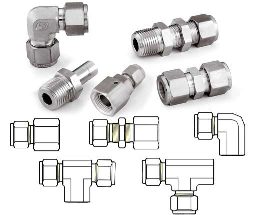 Alloy 400 Tube to Female Pipe Thread