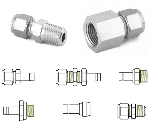 Stainless Steel AISI 316ti Port Connector