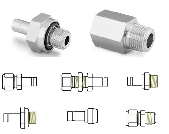 ASTM A276 UNS N08904 Stainless Steel Port Connector