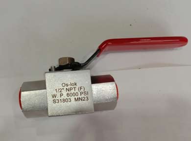 ASTM A182 F304 Hydraulic Ball Valves