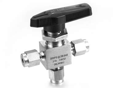 Stainless Steel Instrument Double Block and Bleed Valve