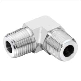90° Elbows, Instrumentation, Stainless Steel