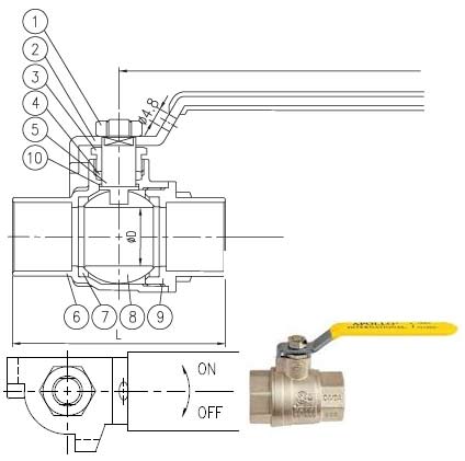 600 Cwp Ball Valve Dimensions and Weights