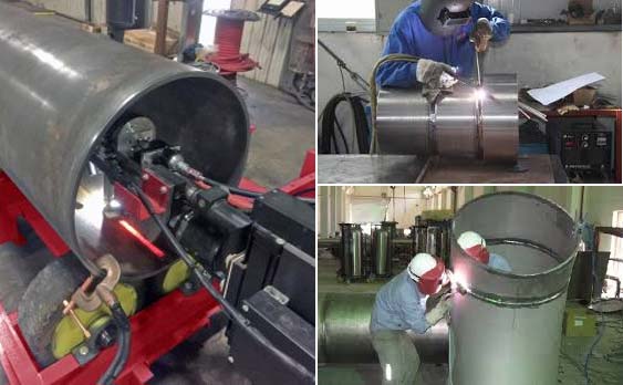 Titanium Metal Gr 5 Pipe Welding