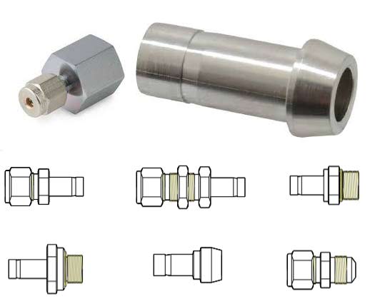 Titanium Gr2 Port Connector
